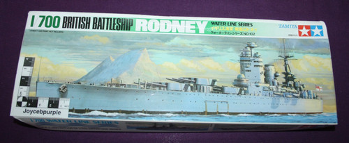 Tamiya hms rodney 700 scale - tamiya,