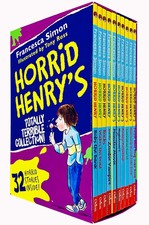 Horrid Henry's Totally Terrible Collection 10 Books Box Set By Francesca Simon 