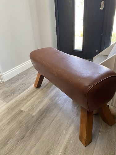 Tan leather pommel - tan,