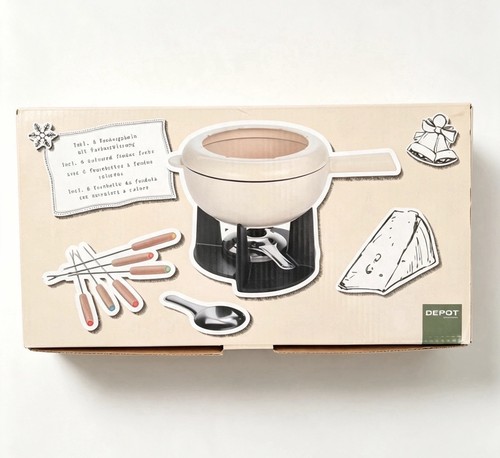 Depot ceramic cheese fondue - depot,
