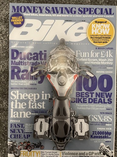 Bike magazine june 2023 ducati - bike, magazine-june