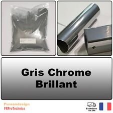 Paint powder coating 1 kg CHROME GREY glossy - powder coating