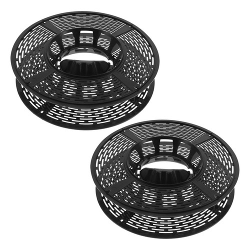 Reusable black cable - black, reel