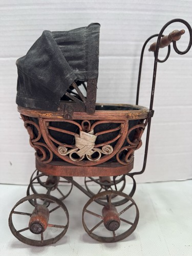Vintage wicker doll - vintage,