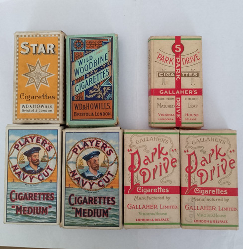 Vintage empty cigarette - vintage,