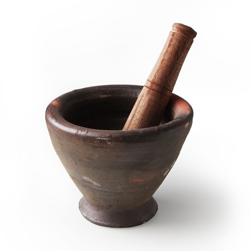 Thai eartenware pestle - pestle, &