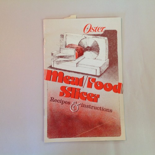 Vintage oster meat - oster, slicer