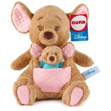 GUND Disney Official Winnie The Pooh - Kanga and Roo Oh So Snuggly Soft Plush To