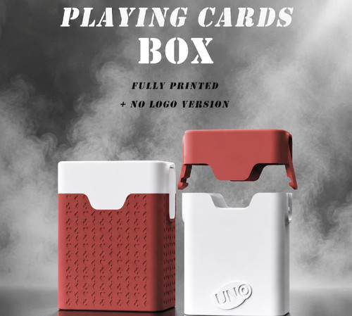 Playing card box plastic - playing,