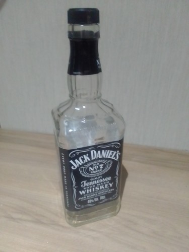 Jack daniels empty - daniels, bottle