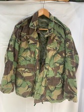 Original British Army 68 Pattern DPM Camouflaged Smock - Size 1 - 36" Chest