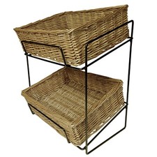 2-Tier Wire Counter Basket
