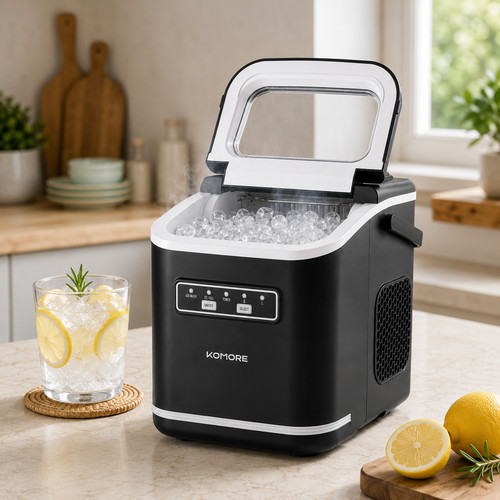 Komore ice maker machine - 1.4l,