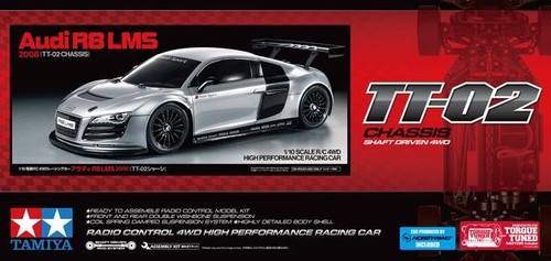 Tamiya 58749 audi - tamiya,