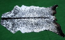Luxury Goat hide Rug Hair on
