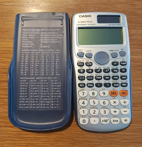 Casio 991es plus - plus, scientific