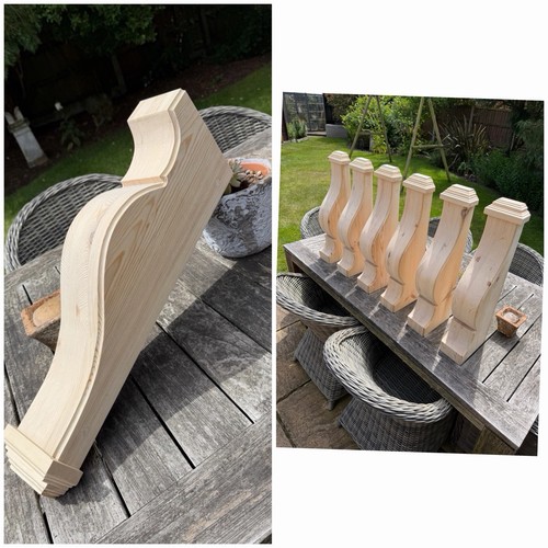 Pair extra large pinewood - pair,