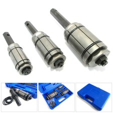 Exhaust Tail Pipe Expander Set Tailpipe Muffler 3pc 29mm-89mm Car Motorcycle