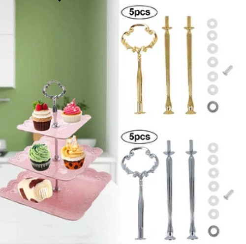 Set tiers cake plate - 3,
