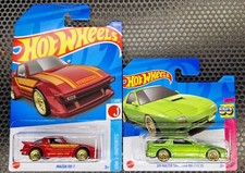 HOT WHEELS MAZDA RX-7's Red &