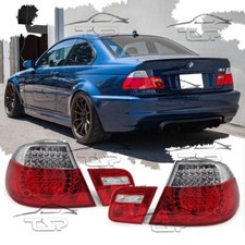 REAR LED TAIL LIGHTS RED-CLEAR