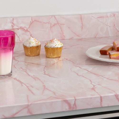Fix marble pink 5cm - marble,
