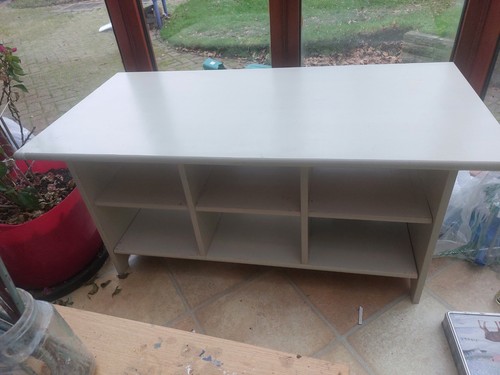 Ikea leksvik white table - table, with