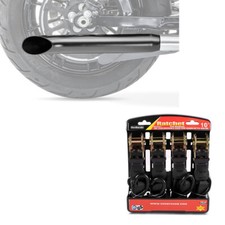 Set rear silencer tension - silencer,