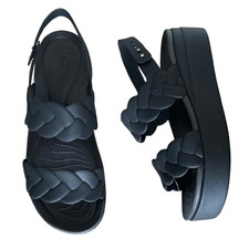 CROCS Brooklyn Womens Black Sz