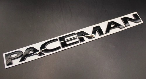 Gloss black paceman lettering - gloss,