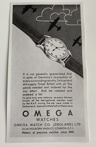Omega raf watch poster 159 - poster,
