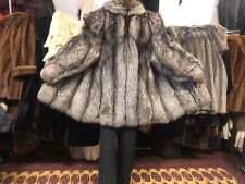 Silver Fox Fur Jacket Real Fur Silver Fox Jacket