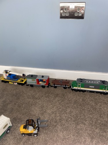 Lego city cargo train - lego,