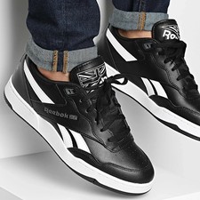 Mens Reebok Classic Court Style Trainers All UK Sizes Black RRP £80 RBB4K2BM