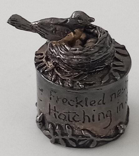 Vintage silver scenes - vintage,