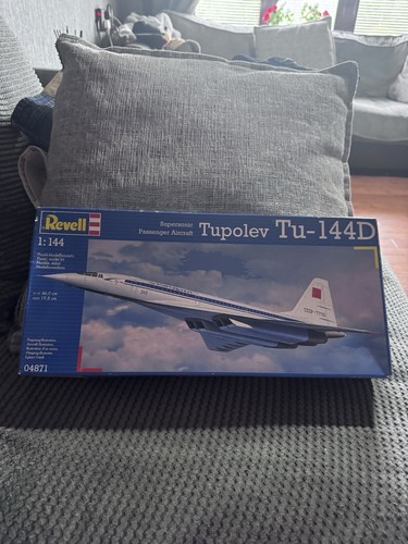 Revell 144 tupolev 144d - tupolev, tu-144d