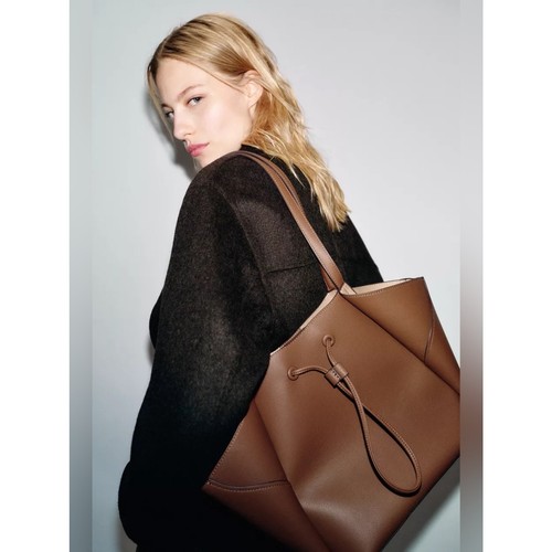 Zara maxi tote shopper - zara, bag