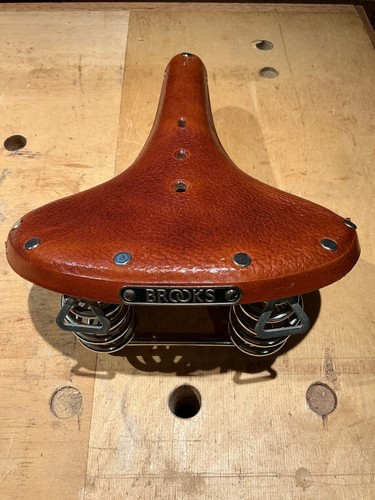 Brooks b66 leather saddle - b66, with