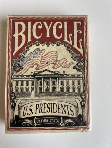 Bicycle presidents playing - bicycle, us