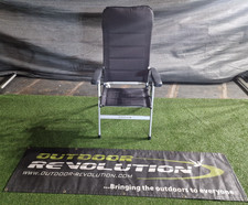 SAN REMO HIGHBACK CHAIR CHARCOAL. Outdoor Revolution. USED