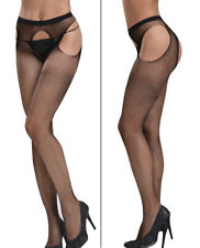 S-5XL Crotchless Pantyhose