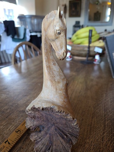 Wooden carved walking - walking, stick