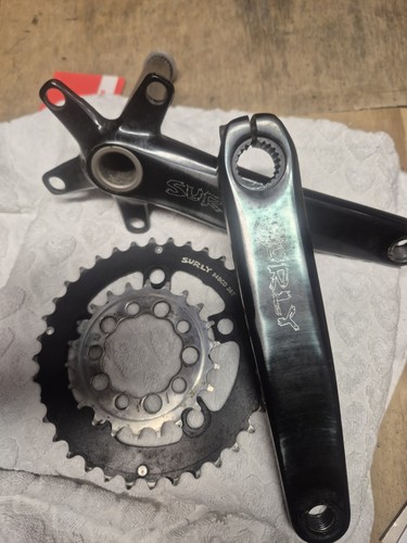 Surly crank set for fat - set, bike