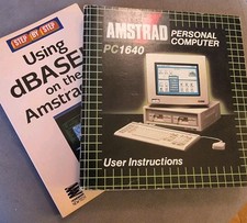Amstrad PC1640 Book Bundle