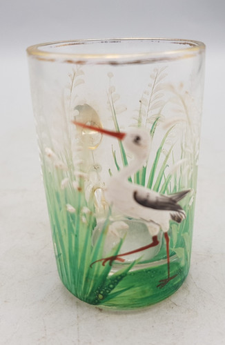 Antique moser bohemian clear - bohemian,