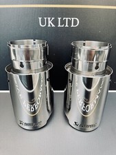 2 STAINLESS STEEL AKRAPOVIC