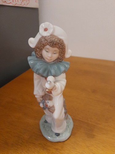 Nao lladro jester - by, lladro,