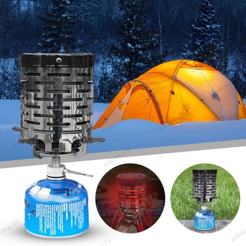 Camping heater attachment - heater, for