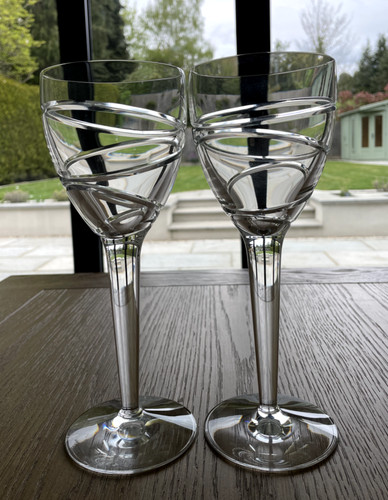 Pair stuart crystal jasper - of,