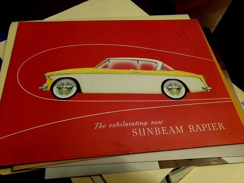 1956 sunbeam rapier - rapier, color